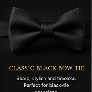 Premium Microfibre Bow Tie